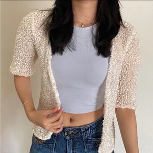 Coquette sweater cardigan